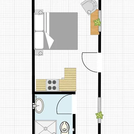 Apartment Pearl - King Bed - Netflix - Projector - Fast Wi-fi *